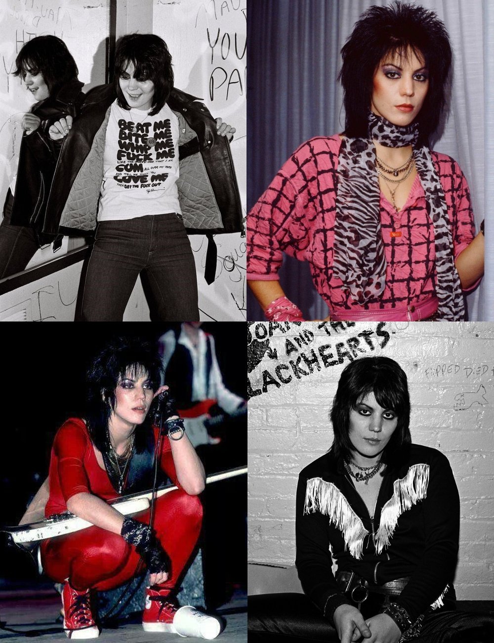 Joan Jett - mulheres do rock - mulheres do rock - mulheres do rock - mulheres do rock - https://stealthelook.com.br