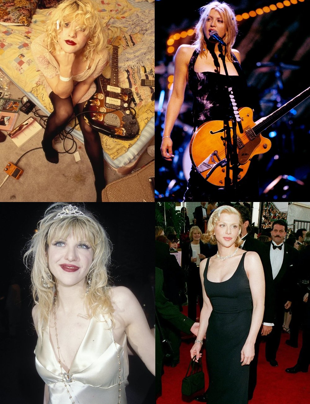 Courtney Love - mulheres do rock - mulheres do rock - mulheres do rock - mulheres do rock - https://stealthelook.com.br