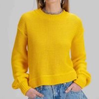 Blusa Tricot My Favorite Things - Amarelo