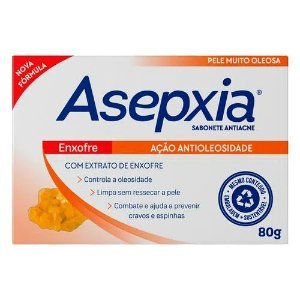 Sabonete Em Barra Asepxia – Enxofre Ação Anti Oleosidade - 80G