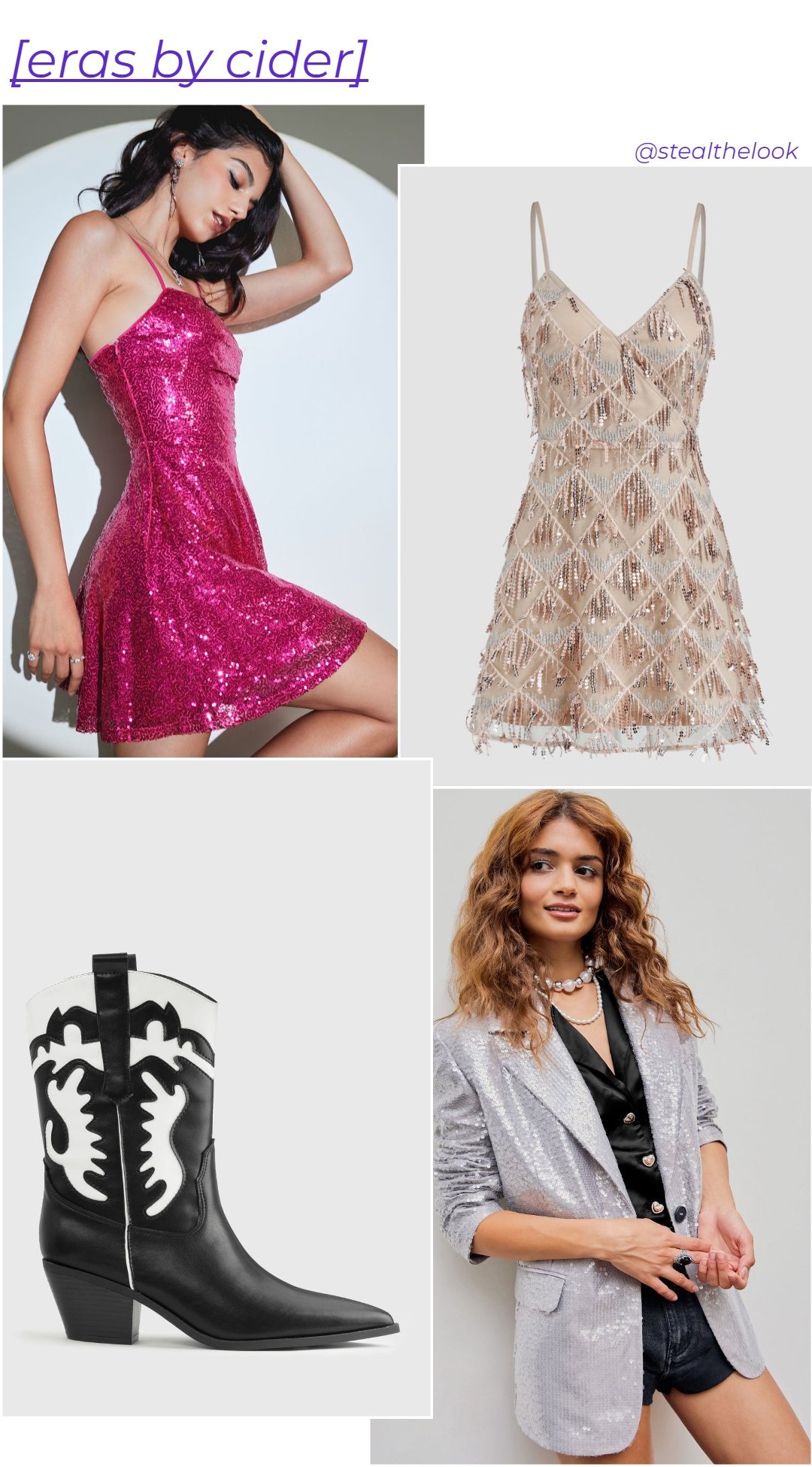 'Eras' by Cider - roupas diversas - lançamentos de moda - verão - colagem de imagens - https://stealthelook.com.br