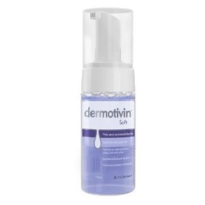 Dermotivin Soft Espuma De Limpeza - Limpeza Facial Para Pele Seca Ou Sensível - 130Ml