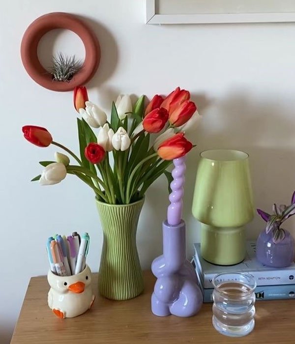 vaso - vaso no quarto - item de decoração barato - Verão - Pinterest - https://stealthelook.com.br