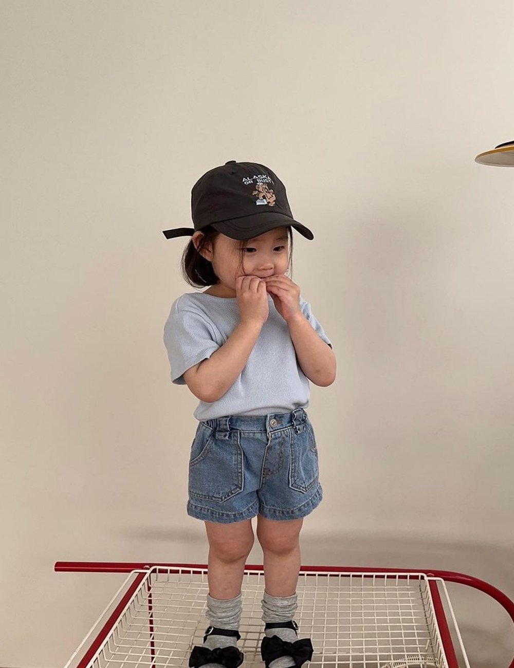 Ahin Lee - short e camiseta - looks de criança - verão - street style - https://stealthelook.com.br