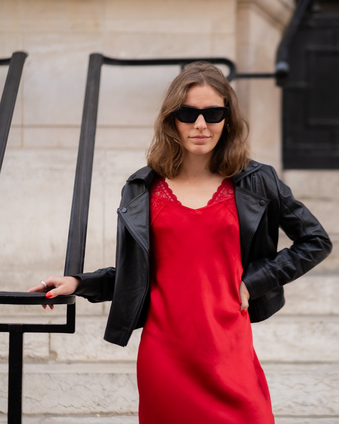 isabella aredes - slip dress vermelho - slip dress - primavera verão - paris fashion week - https://stealthelook.com.br