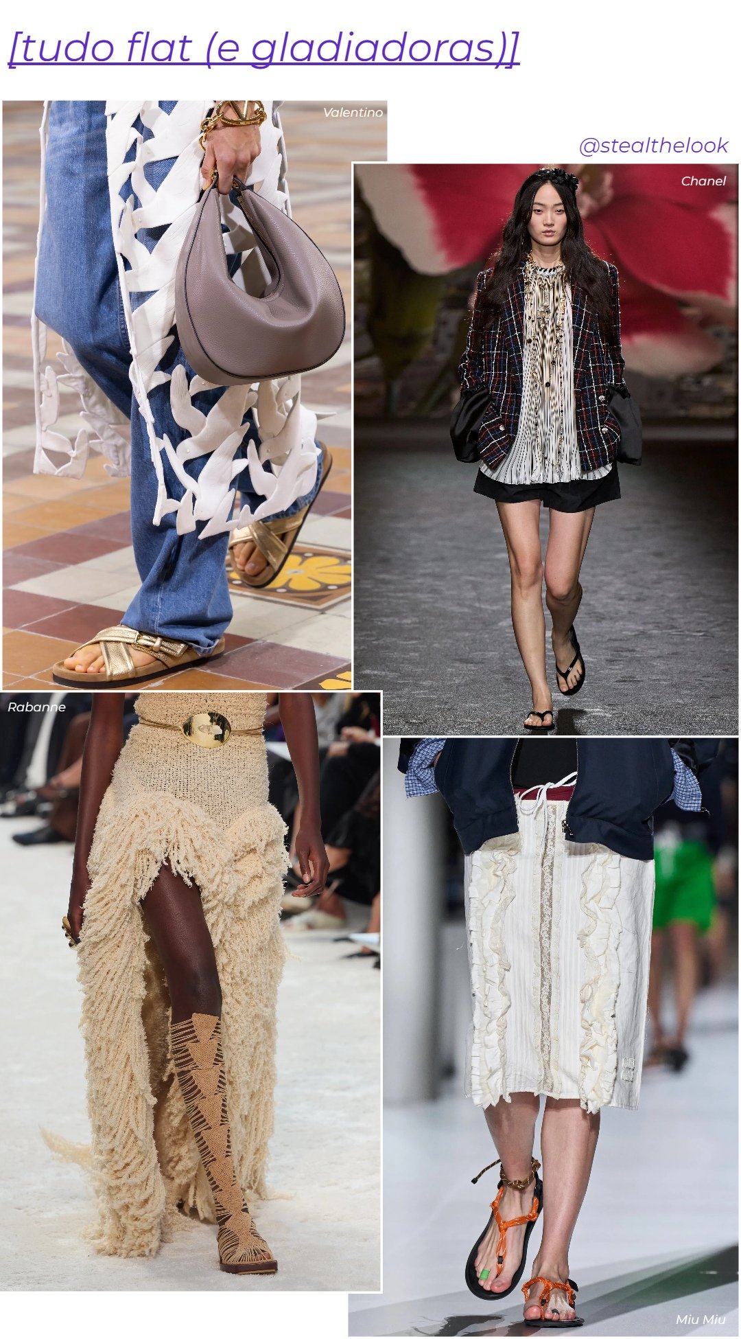 Essas são as 8 tendências do verão 2024, de acordo com a Paris Fashion Week  » STEAL THE LOOK