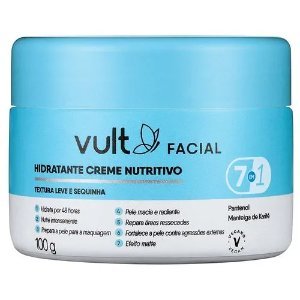 Hidratante Creme Facial Nutritivo 7 Em 1 Vult - 100G