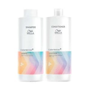 Wella Color Motion Profissional Kit – Shampoo 1L + Condicionador 1L