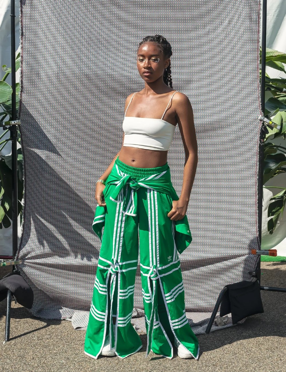 Jada Morris - calça e top - afropunk 2023 - festival - street style - https://stealthelook.com.br