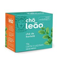 Chá Hortelã Leão com 10 sachês - Chá Leão