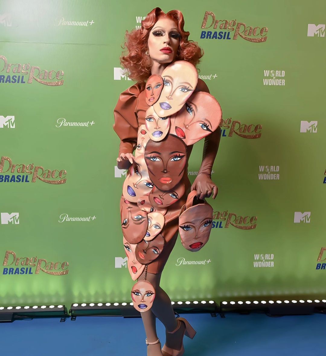 rubi ocean - drag queen rostos - autoral - inverno verão primavera outono - drag race br - https://stealthelook.com.br