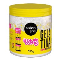 Gelatina #todecacho Super Transição Capilar Salon Line 550g