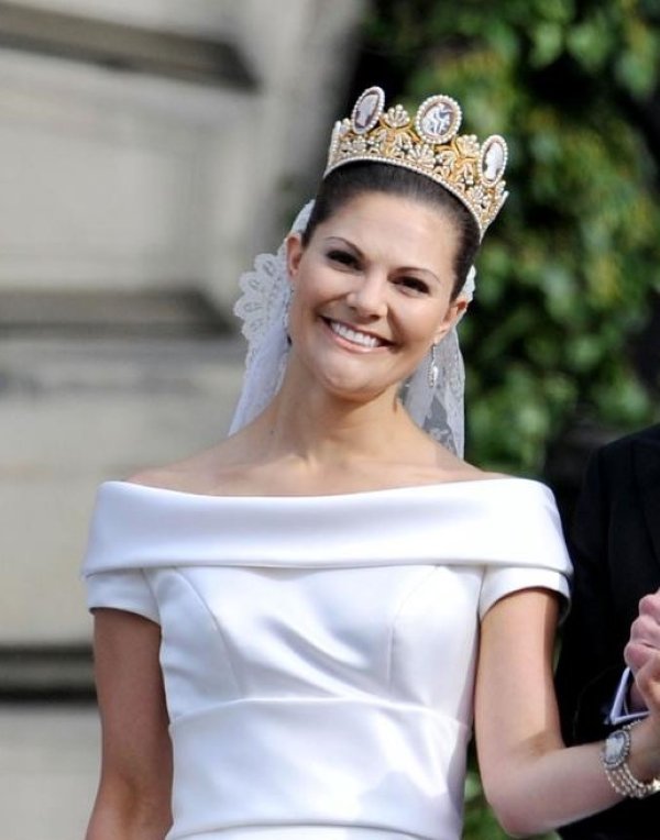 Victoria Princesa da Suécia - noiva - Napoleão - Figurino de filme - Casamento Real - https://stealthelook.com.br