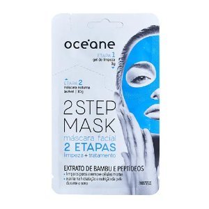 Máscara Facial Océane - Dual-Step Mask Bambu E Peptídeo - 1 Un