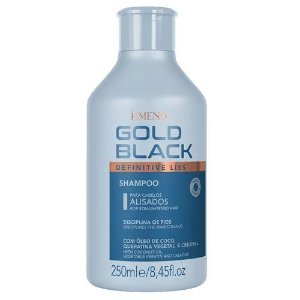 Amend Gold Black Intensificador Do Efeito Liso Shampoo - 250Ml