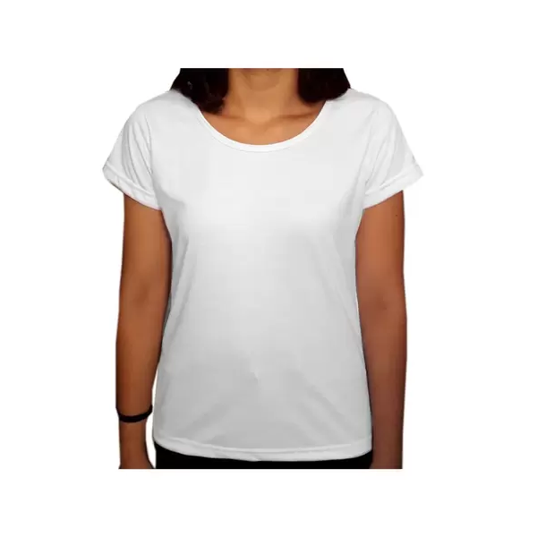 camiseta feminina lisa branca