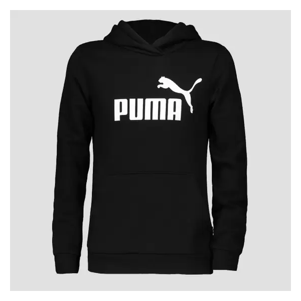 Moletom Puma Essential Logo Juvenil Preto