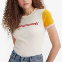 Camiseta Levi\'s® Graphic Ringer Rickie Multicolor