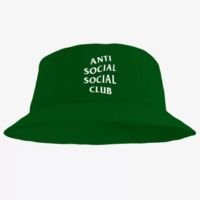 Chapéu Bucket Hat Estampado Anti Social - MP Moda Masculina