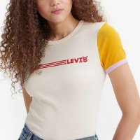 Camiseta Levi\'s® Graphic Ringer Rickie Multicolor