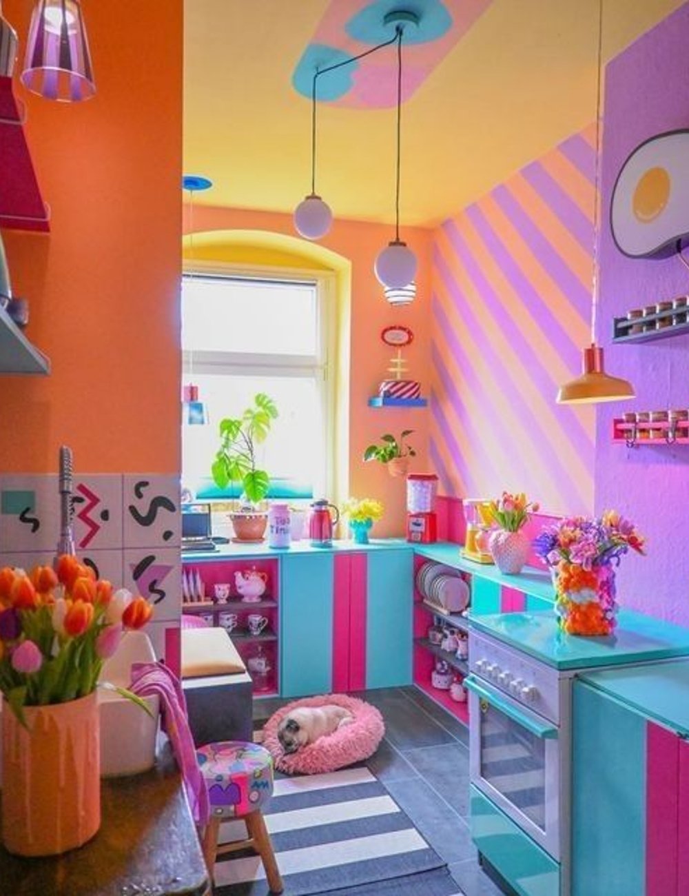Cozinha kitsch - decor - decoração 2024 - tendências - casa - https://stealthelook.com.br