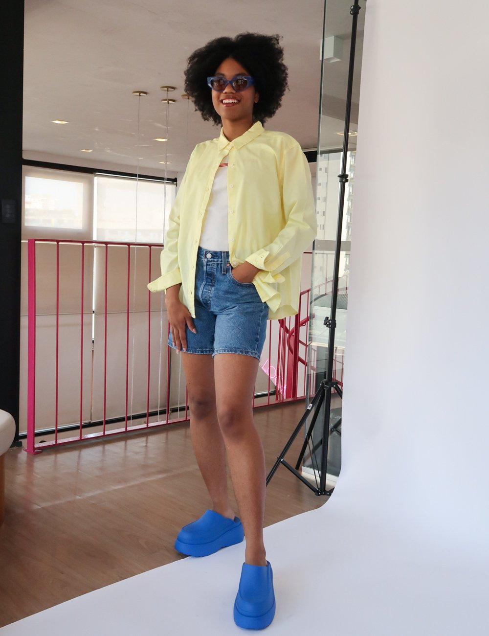 Mayra Souza - camisa - looks clássicos - jeans - Levis - https://stealthelook.com.br