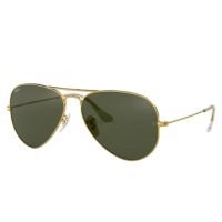 Óculos de Sol Ray Ban Aviator Classic G-15 - Verde+Dourado
