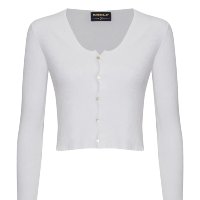 TRICOT FEMININO AJUSTADO COM BOTÕES