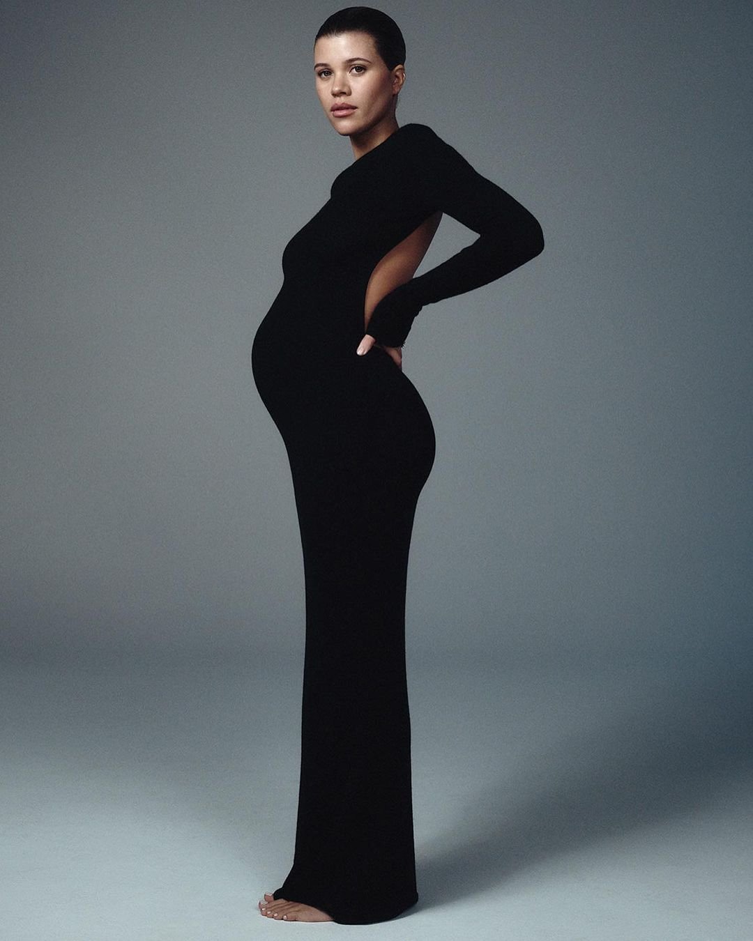 Sofia Richie Grainge - vestido longo - quite luxury - Inverno - Estados Unidos - https://stealthelook.com.br