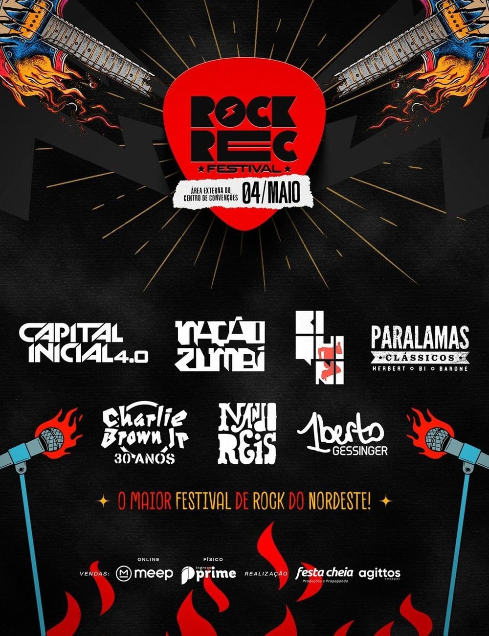 Rock Rec  - festival - festivais 2024 - evento - música - https://stealthelook.com.br