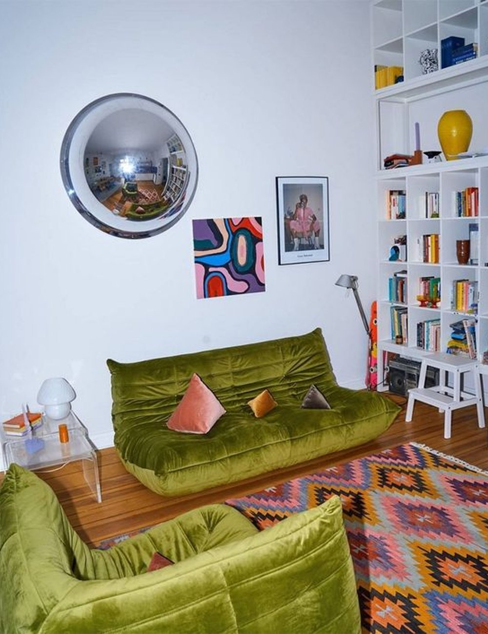 Sofá - decor - sofá togo - tendência - decoração - https://stealthelook.com.br