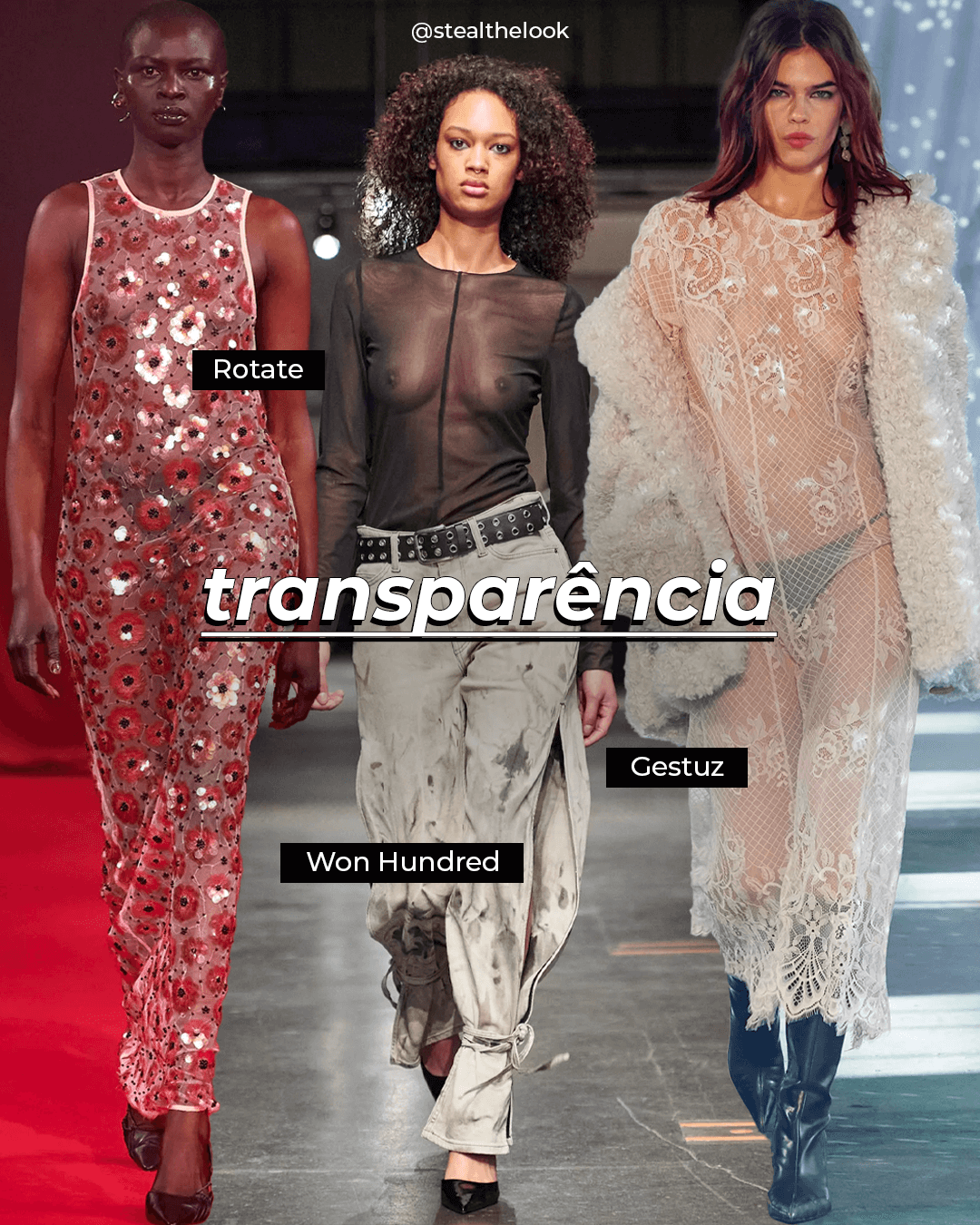 Transparência - Copenhagen Fashion Week - Copenhagen Fashion Week - Inverno - Copenhagen Fashion Week - https://stealthelook.com.br