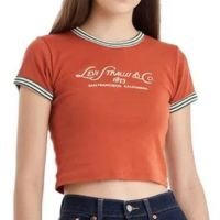 Camiseta Levi\'s® Graphic Ringer Mini Tee
