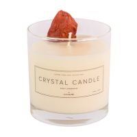 Vela Crystal Candle - Jaspe Vermelha