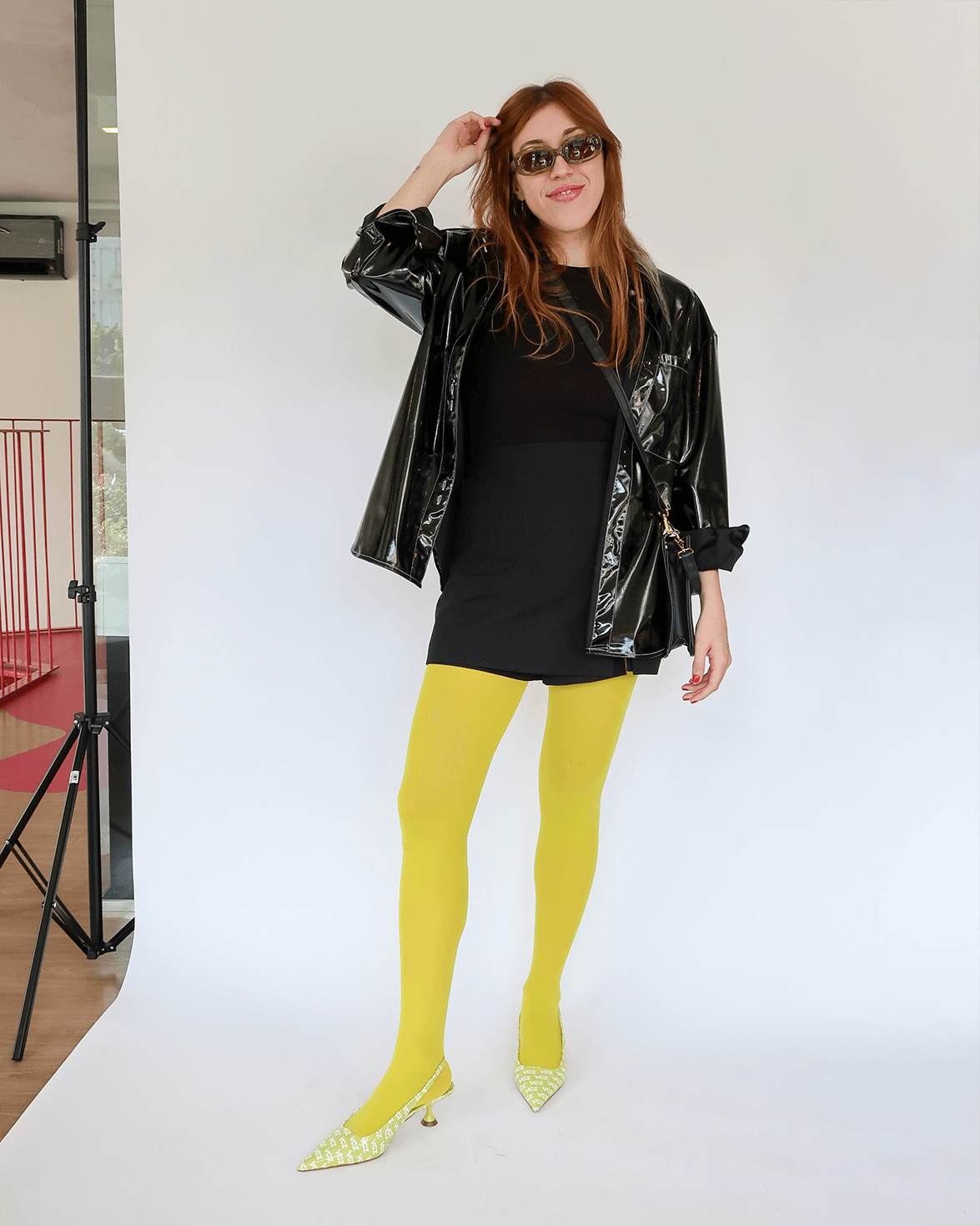 Giulia Coronato - meia calça colorida - meia calça calzedonia - meia-calça como usar - looks com meia calça - https://stealthelook.com.br