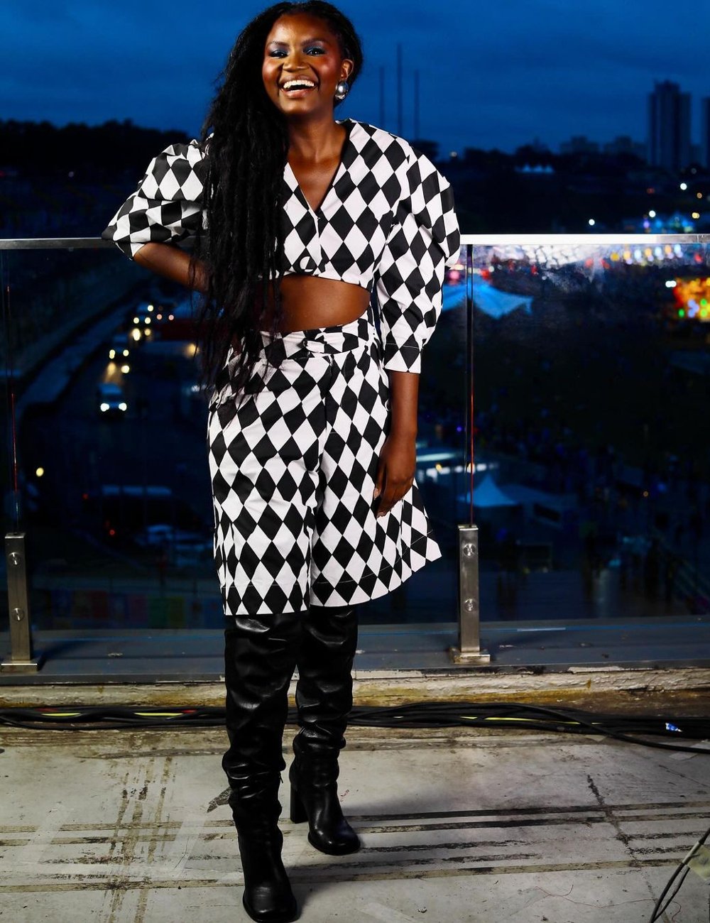 Kenya Sade - look - looks do lollapalooza - festival - música - https://stealthelook.com.br