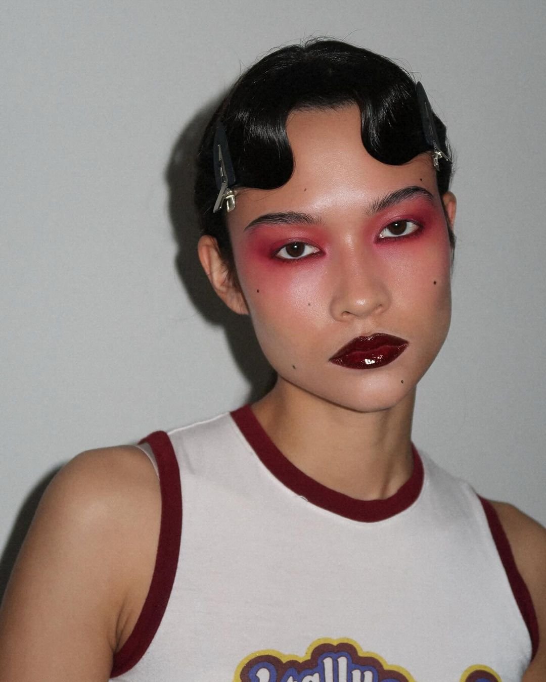 @nencymakeup - maquiagem-make-vermelha - lollapalooza - outono - brasil - https://stealthelook.com.br
