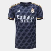 Camisa Real Madrid Away 23/24 s/n° Torcedor Adidas Masculina - Azul Escuro