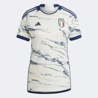 Camisa Itália Away 23/24 s/n° Torcedor Adidas Feminina - Off White