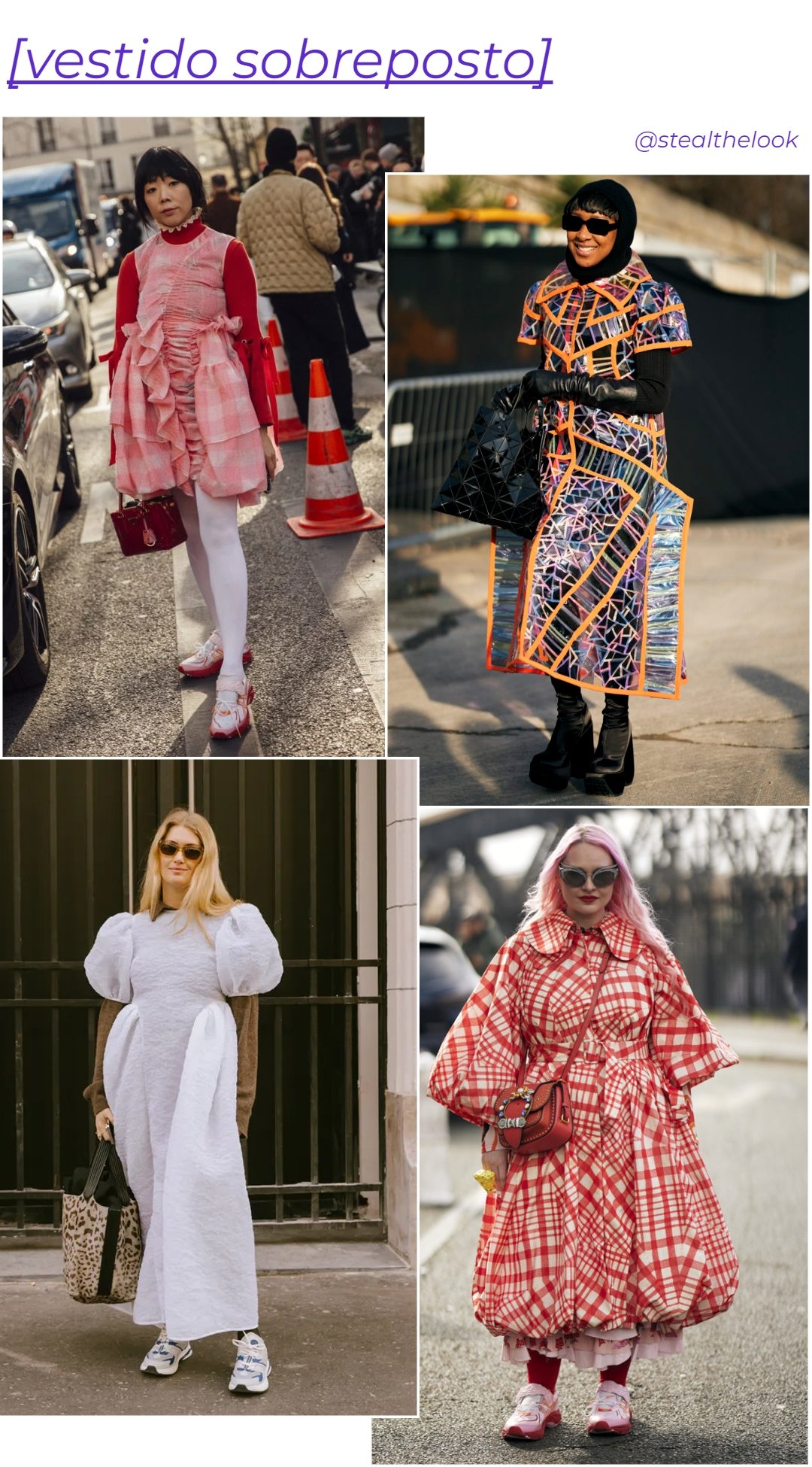 vestido - tendência - street style - inverno - Paris - https://stealthelook.com.br
