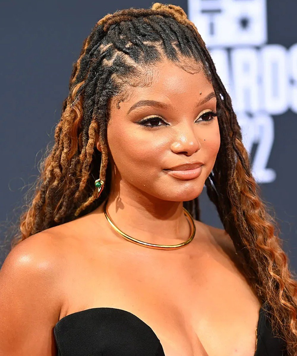 Halle Bailey - cabelo-afro - dread - outono - brasil - https://stealthelook.com.br