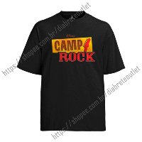 Camiseta Algodão Unissex Tshirt Camp Rock