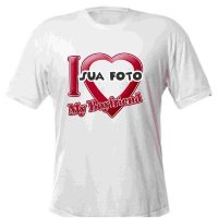 Camiseta personalizada dia dos namorados - i love my boyfriend / ilove my g