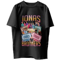 Camiseta Unissex Jonas Brothers Five Albums One Night