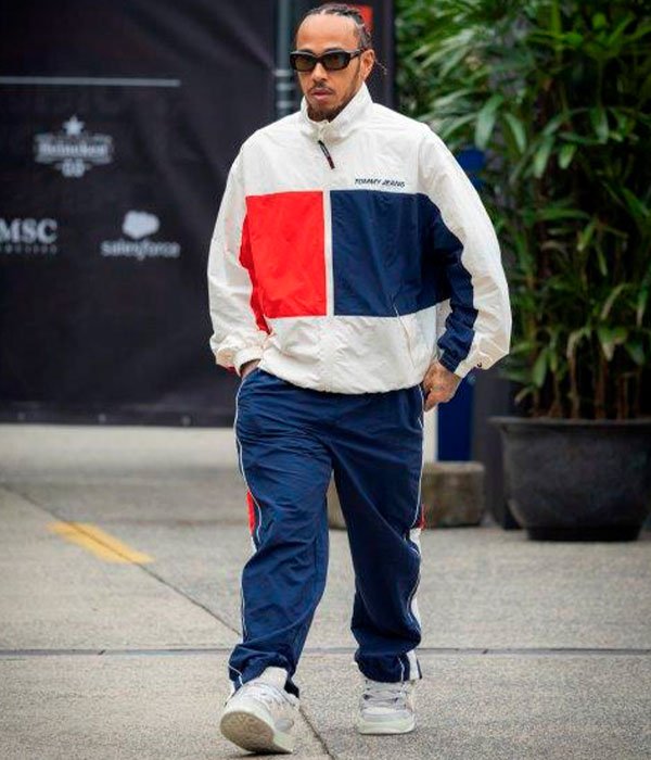 Lewis Hamilton - Tommy Hilfiger - Fórmula 1 - Verão - China - https://stealthelook.com.br