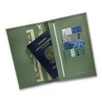 Carteira Porta Passaporte Couro RFID Blocking 19-R Personalizado Raffai Cou