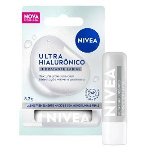 Hidratante Labial Nivea - Ultra Hialurônico - 5,2G