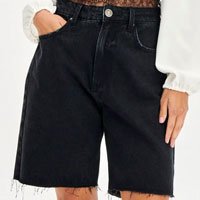 Bermuda Jeans Super High