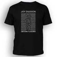 Camiseta masculina Dasantigas malha 100% algodão estampa Joy Division - Unk