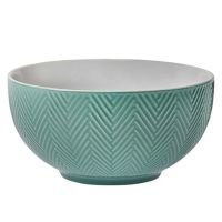 Tigela / cumbuca de porcelana bowl relevo verde frozen hauskraft 540ml - Ha